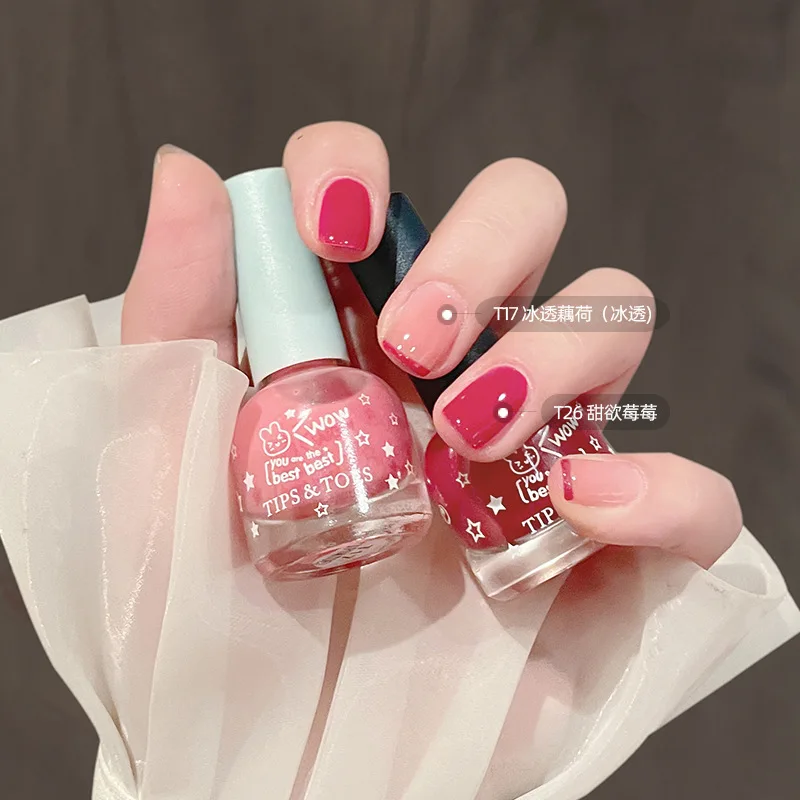 Private Label kids Peel off  Nail Polish Top Coat Nail Polish With MSDS Fast Air Dry Toxic Free