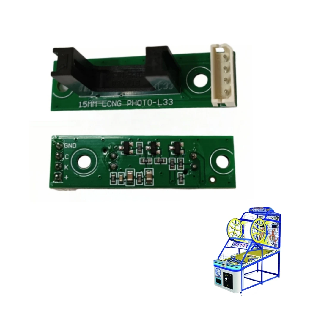 basketball arcade machine parts amusement sim coin operated All-Star Basketball game sensor board accessory small pcb sensor