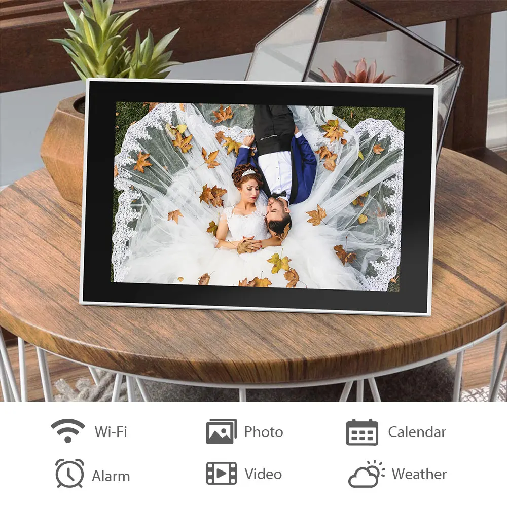  Wi-Fi HD дисплей Цифровая фоторамка 7 8 9 10 11 6 15 дюймов цифровая ЖК-рамка для