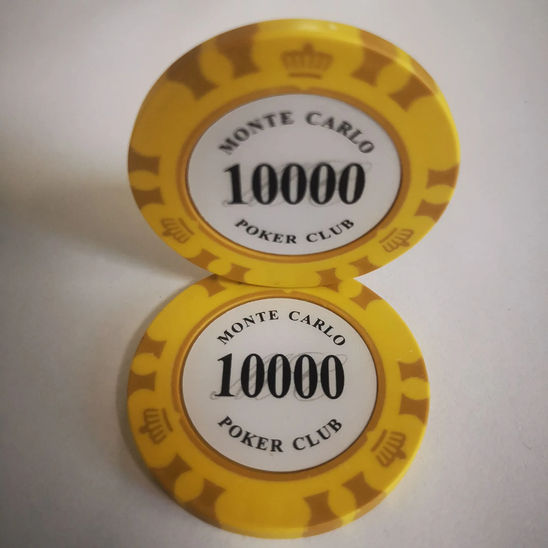 Вьетнамское производство позолоченные чипы пластиковые ABS Техасские акриловые на заказ