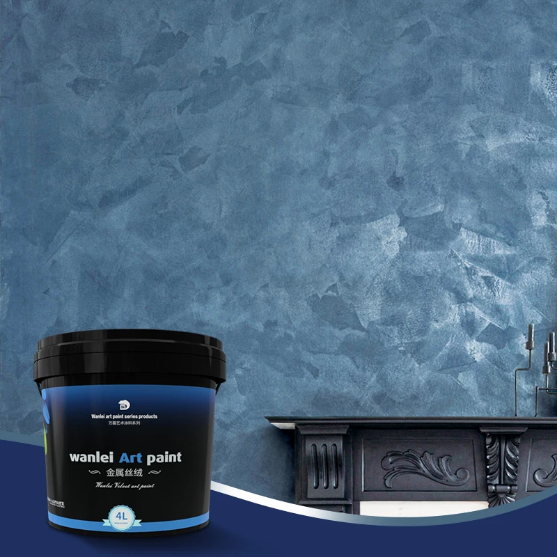 Wanlei good flexibility 3d interior wall coating