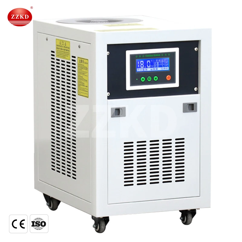 High Efficiency Automatic Industrial Water Recirculating Cooler Chiller Mechanical Water Cooled Chiller 1HP 2HP 5HP 10HP