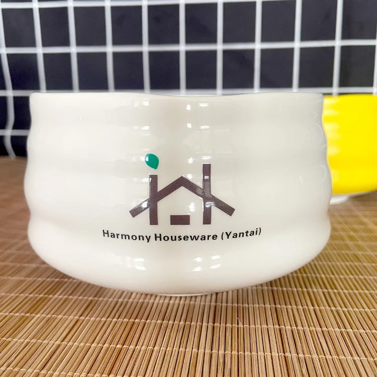 Harmony Hot Selling Craft Home Cheap Price Traditional Ceramic Different Colors Ceramic Matcha Bowl