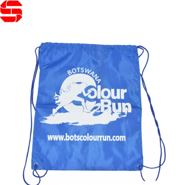 Factory Price Portable Polyester Drawstring Bag With Custom Logo