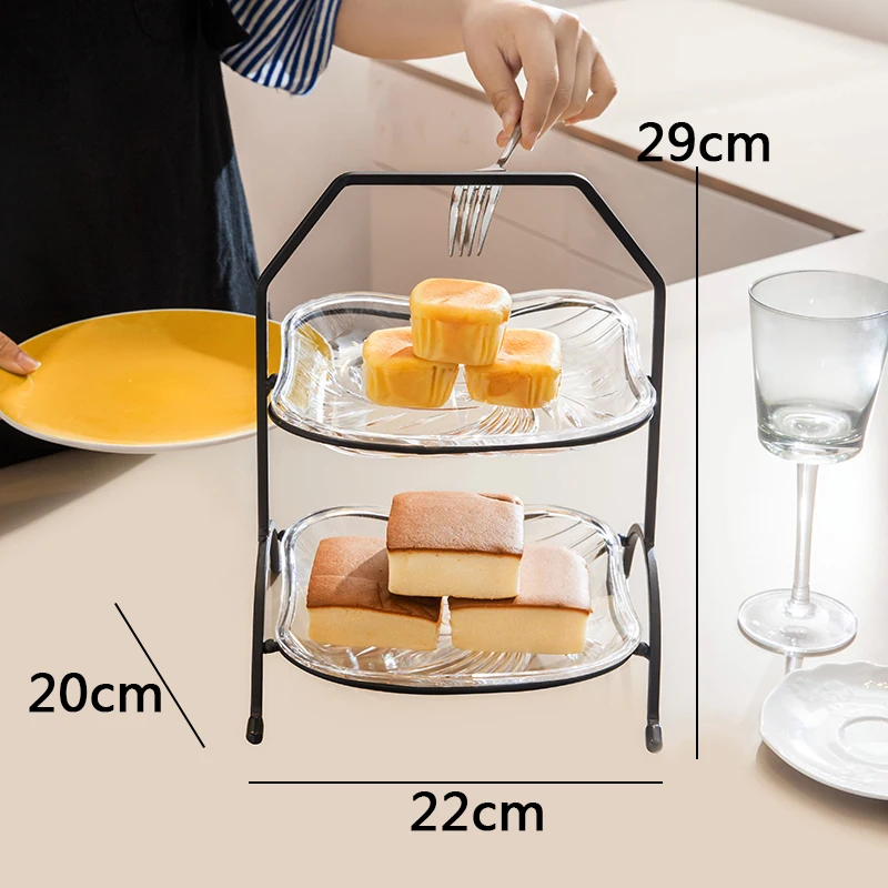 Dessert Holder Stand Display Desktop Dessert Display Stand Gold for Hotel Restaurant Metal Cake Stands for Wedding Cakes Stocked