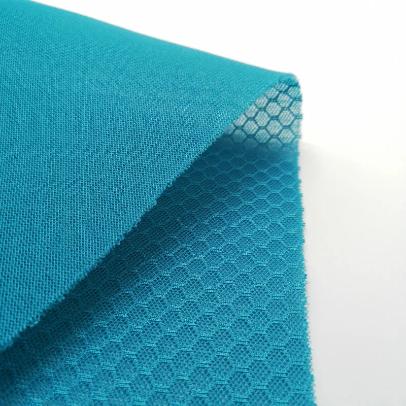 100% sandwich air foam mesh Polyester fabric for sport garment mattress fabric