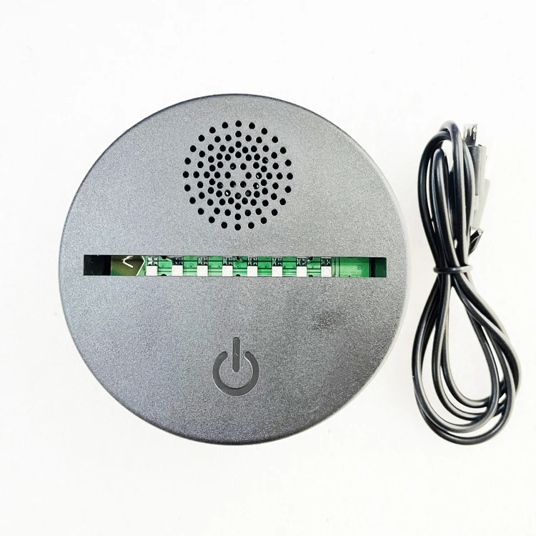 custom acrylic portable kids touch music led light speaker audio usb mini mp3 music player