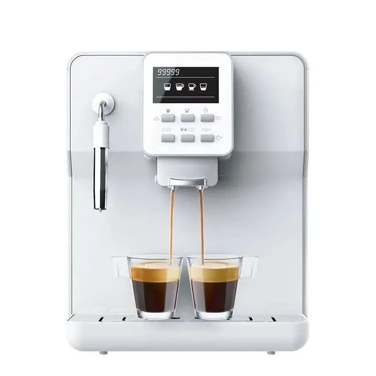 Expresso Coffee Machine A Cafe Commercial Expresso Machine With Grinder Super Automatic Espresso Coffee Machine