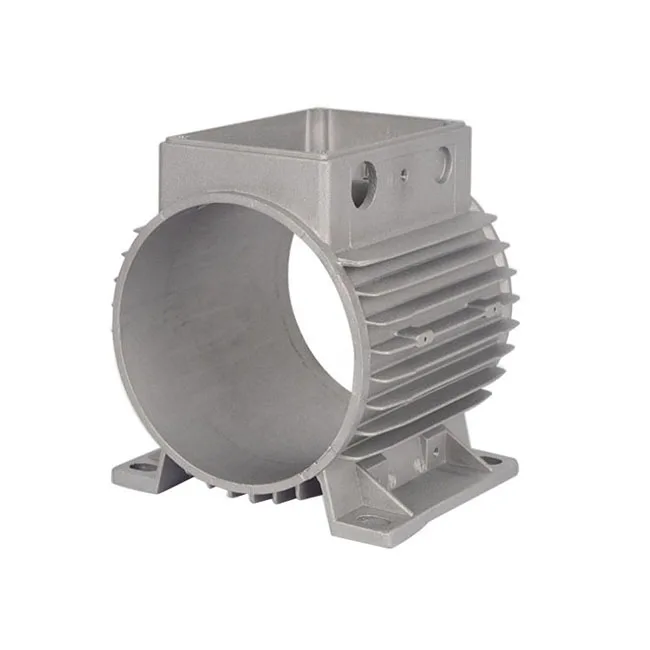 OEM Custom Aluminum Alloy Motor Housing Aluminum Profile Radiator Housing Die Iron Cast Parts