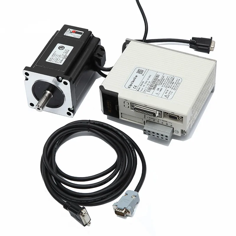 nema34 closed loop stepper motor nema 34 86HSE8N-BC38 and driver HSS86 for cnc router machine