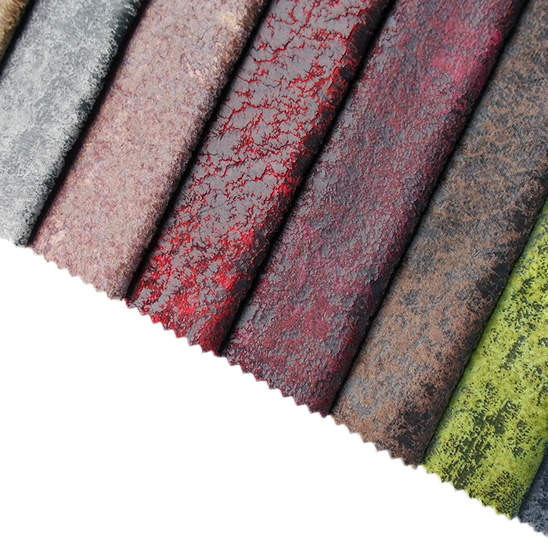 factory price foil soft velvet fabric for upholstery