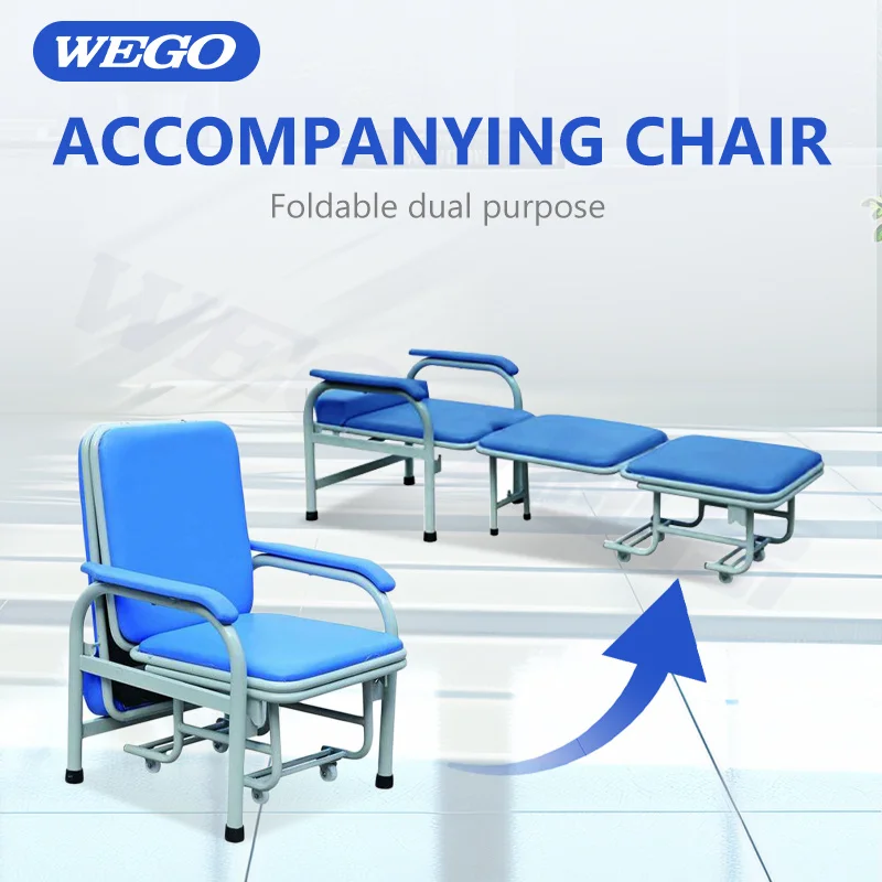 WEGO Medical Foldable Waterproof Mattress PU Cover Full Foam Medical Mattress For Hospital Bed