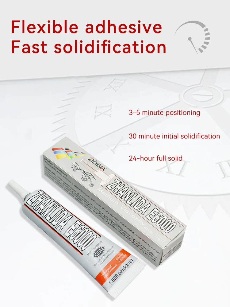 15ml e6000 clear glue multipurpose adhesive for DIY jewelry point drill acrylic glass high viscosity Adhesive