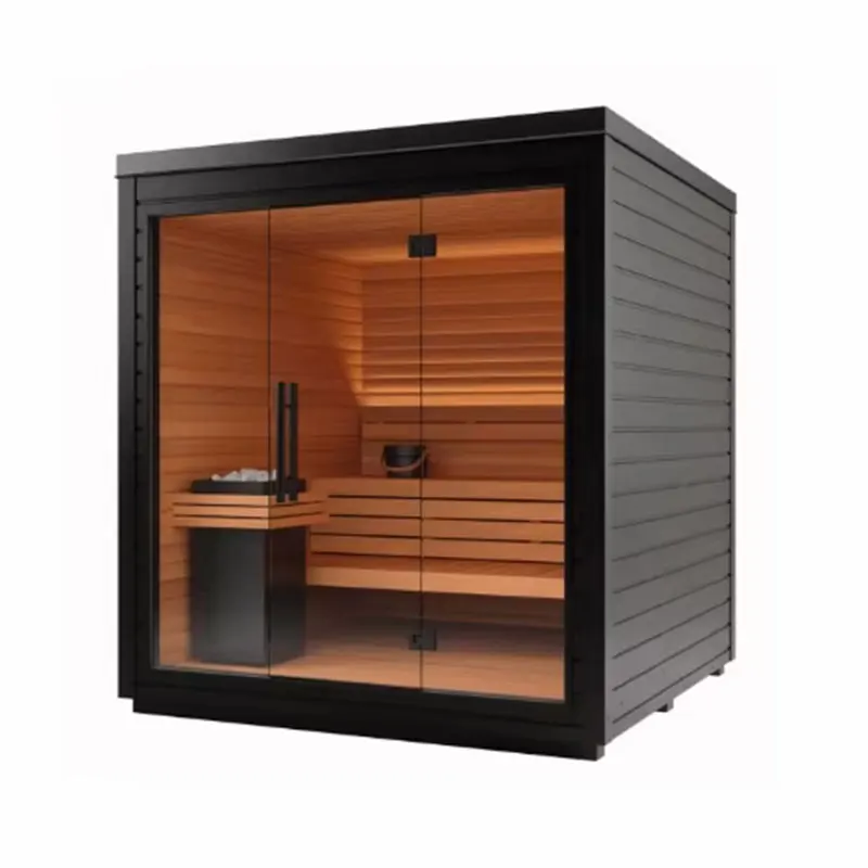 Outdoor Sauna Room Kits Sauna With Great Thermal Insulation Effect