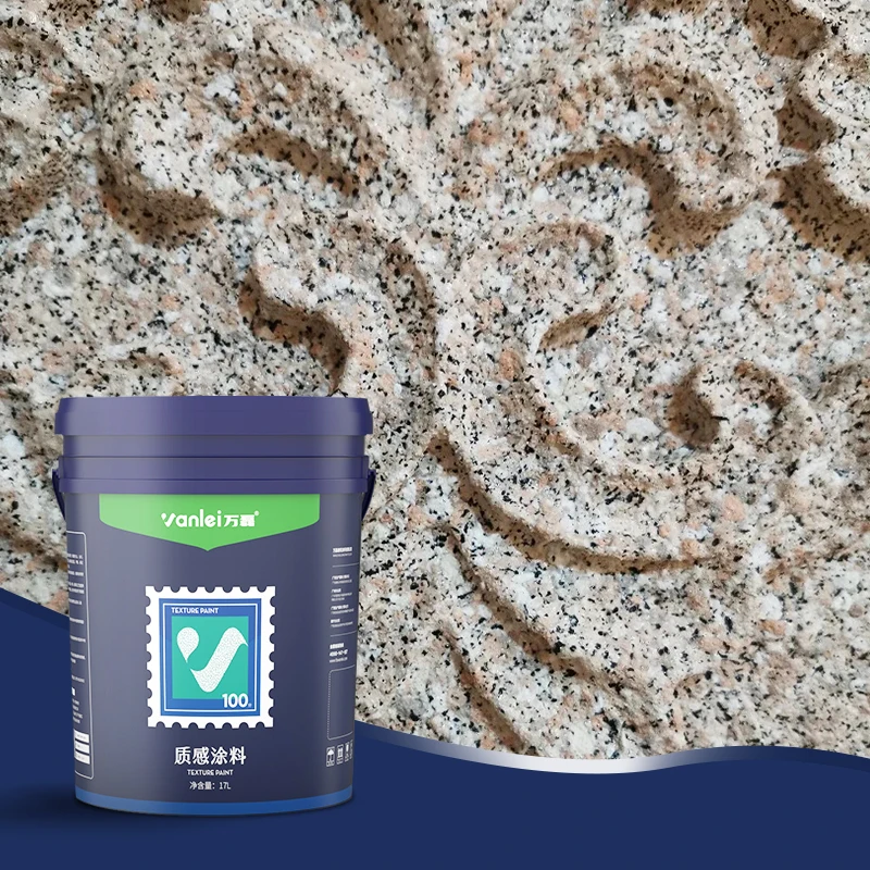 Wanlei завод прочные толстые покрытия гранитная краска спрей
