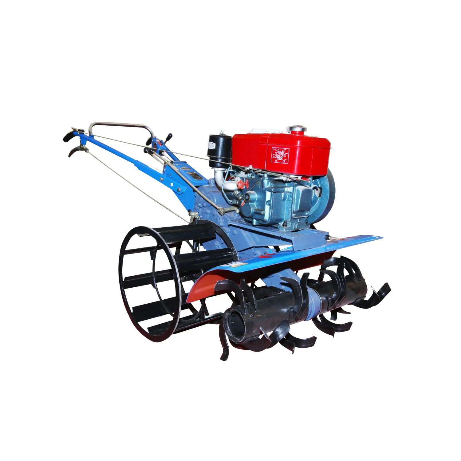 Hand push self-propelled pastoral  rotary tiller walk behind rear tine mini tiller cultivator for sale