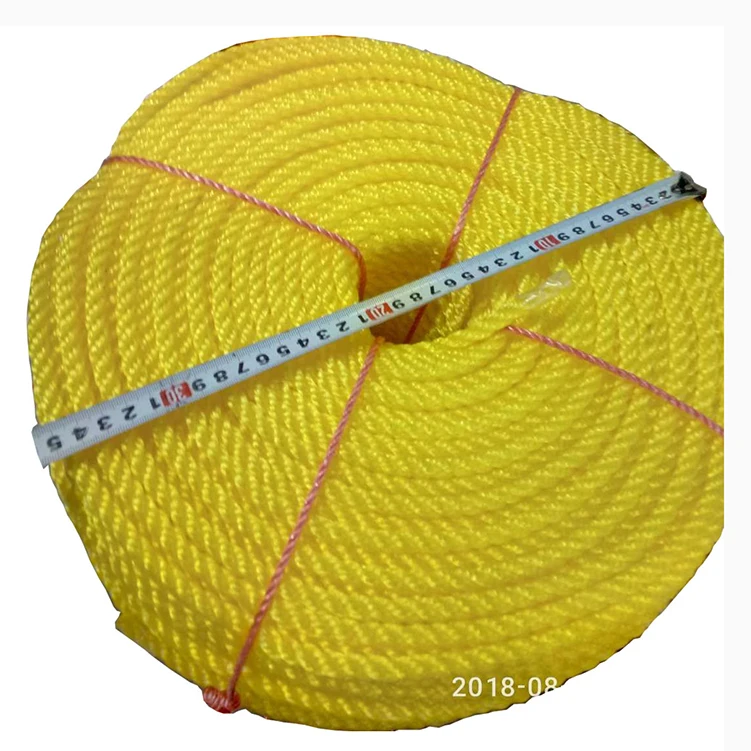 High Quality nylon rope 3mm  4mm 6mm 8mm 10mm 12mm 14mm 16mm 18mm 20mm pp and pe ropes