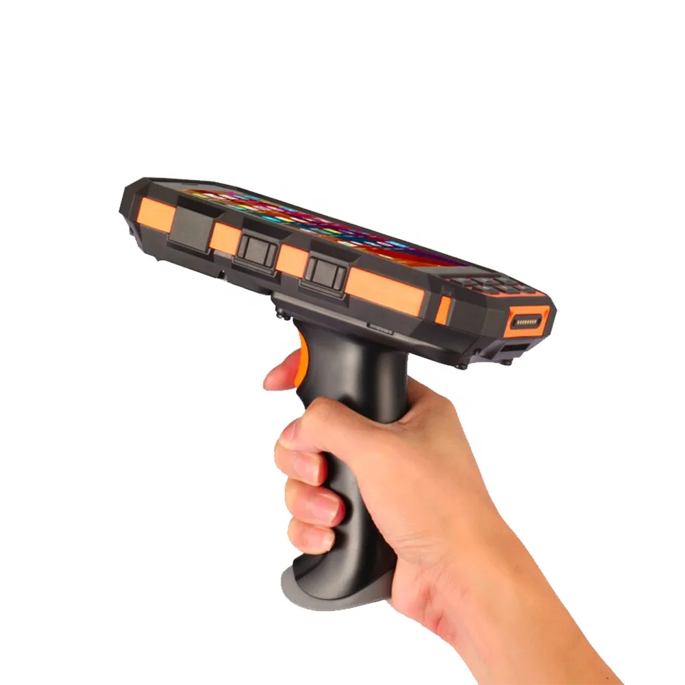 UHF 840-960mhz RFID Handheld Reader ISO18000-6c Android RFID tag reader