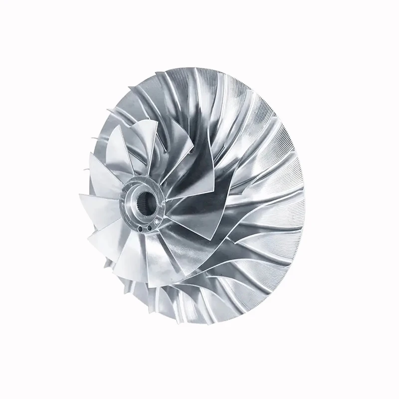 Precise CNC Machining Aluminum Impeller Blades Vortex Fan impeller for Vacuum Pump High-pressure Annular Blowers