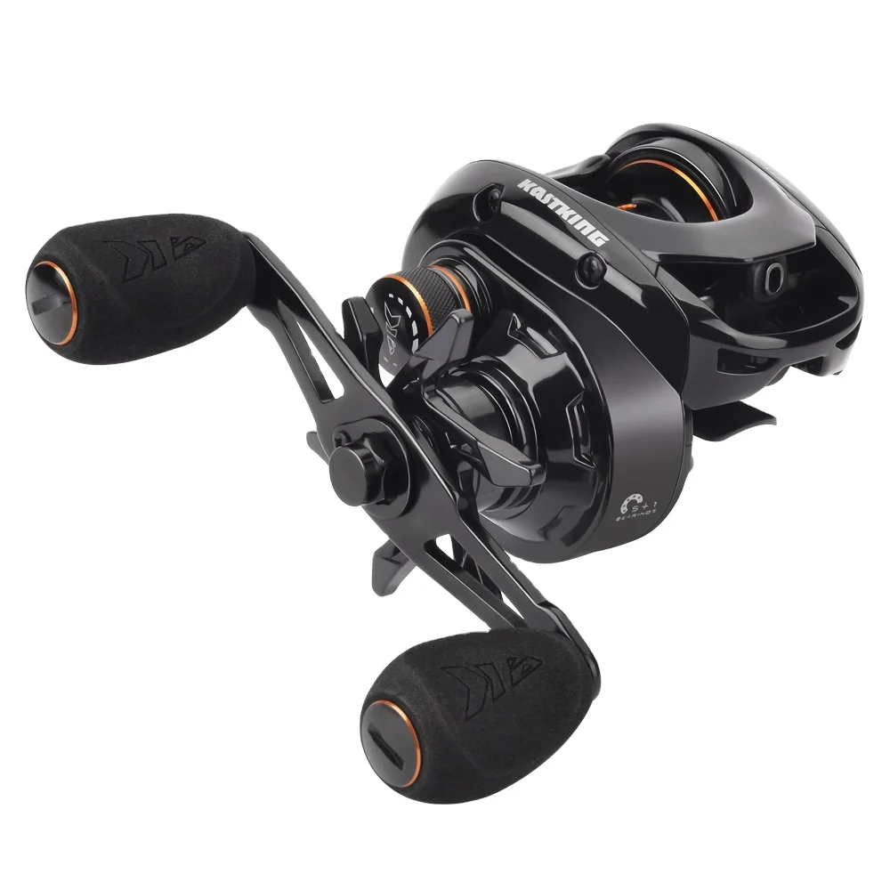 KastKing Royal Legend XCD Long Cast Baitcasting Reel 7.2:1 Gear Ratio Reel Freshwater Aluminum Spool 8 KG Drag Fishing Coil