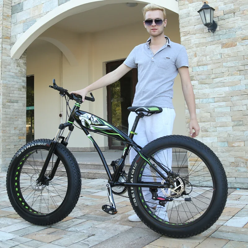 2021 new snow bike fat tire thick wheel 4.0 off-road bike variable speed bike