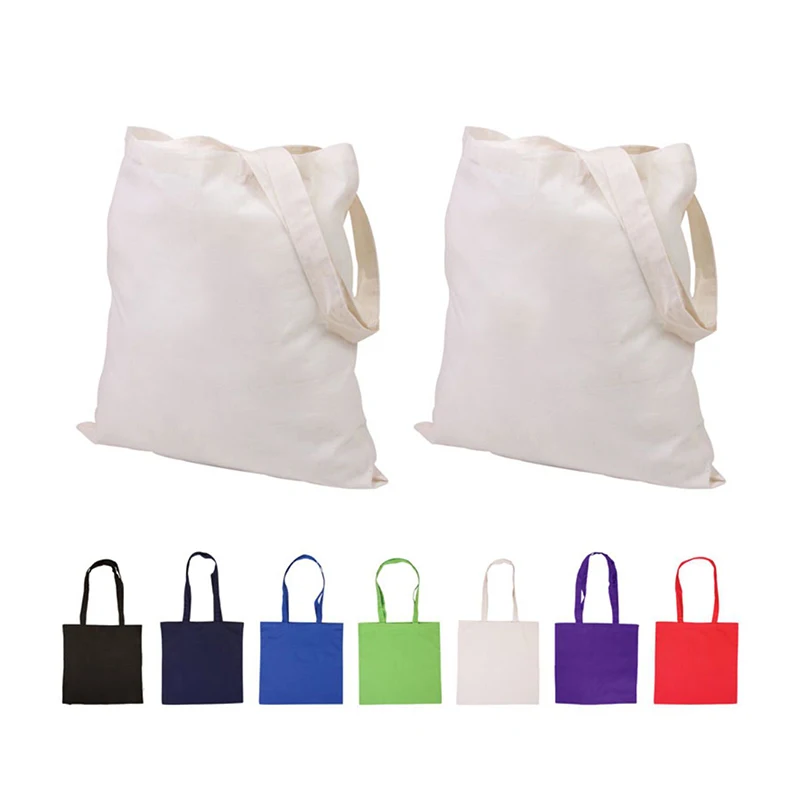 Wholesale Customized Printed LOGO Large Capacity Many Pockets Business Handbags Cotton Canvas Shopping Beach Tote Bags