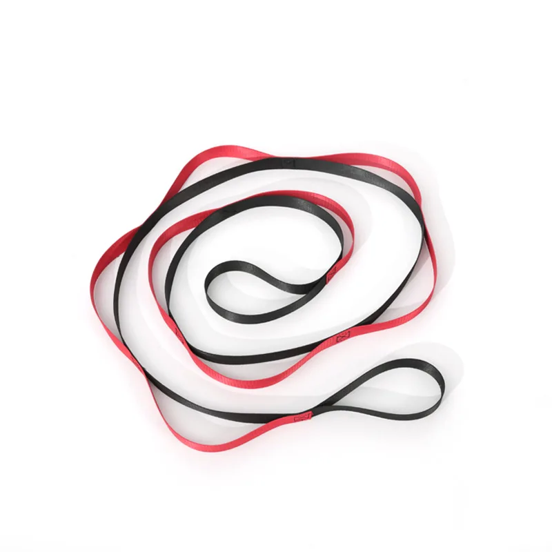 2 Meter Yoga Tension Belt Training Yoga strap belt Exercise Fitness Pilates Yoga Stretching Band with 8 loops