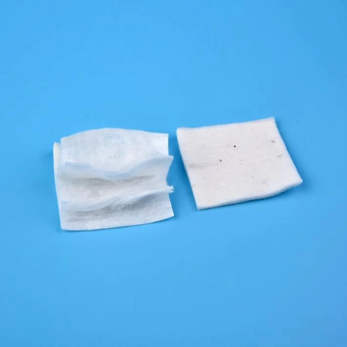 Organic Cotton Disposable Makeup Remover Pads Square Facial Products for Cleansing and Absorbency Custom Label