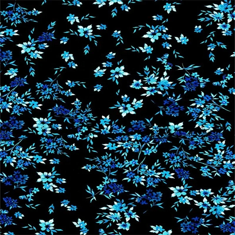 Textile high stretch customized animal digital print mesh fabric for dress materials