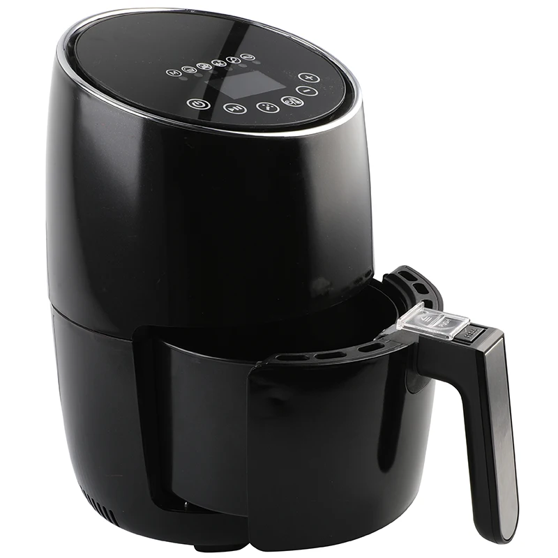 And Kitchen Smart Appliances 1200W Digital Control Air Fryer Oem Air Fryer Electric PTFE Round 2023 Best Selling Household Home