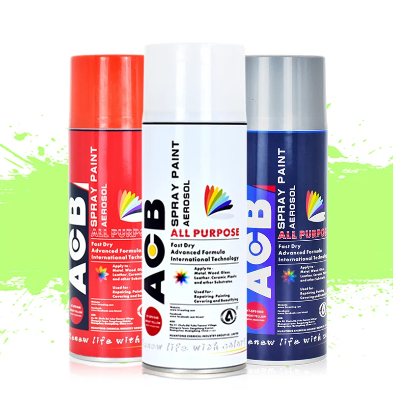 Car Spray Paints Distributors Gold Chrome Graffiti Anti-rust Aerosol Pearl Car Paint