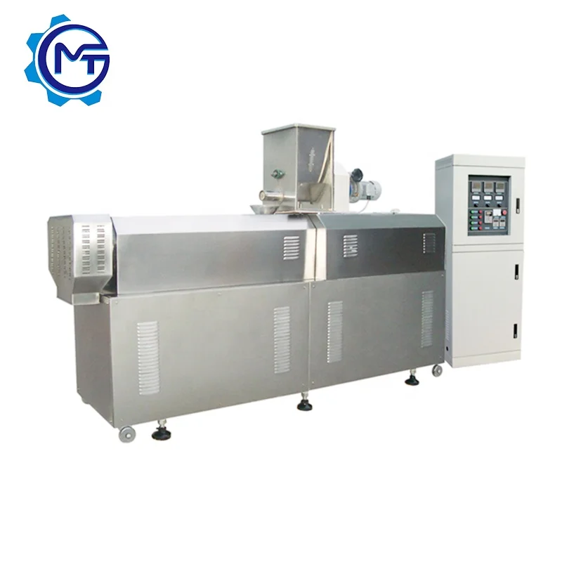 China factory lowest price Corn food Industry Corn Puffs Snack Food Extruder automatic making machine