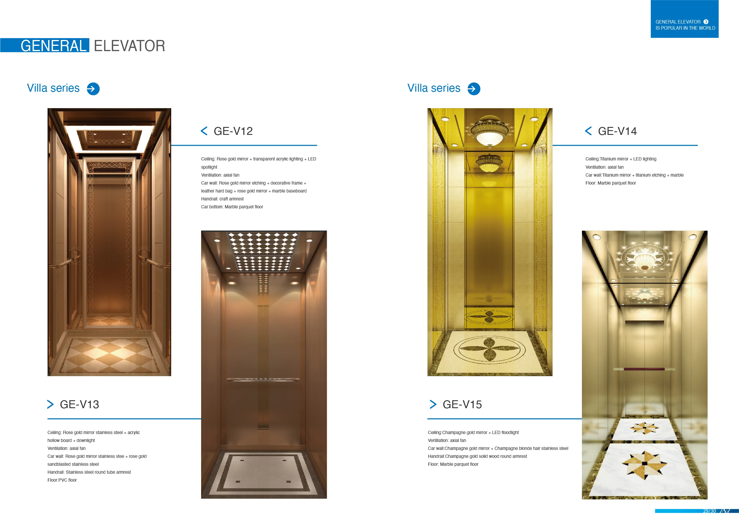 European standard passenger elevator lift for office building