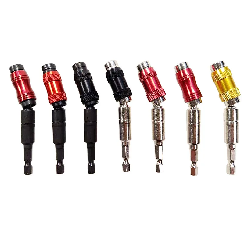 1/4 Multi-Angle Splicer 6.35mm Batch Head Quick Release Self-Locking Splicer Magnetic Hexagonal Shank Variable Splicer Extender