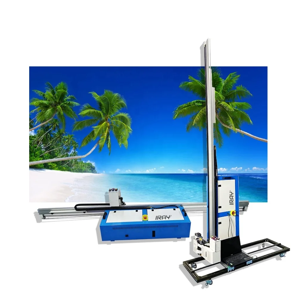 Digital wall painting machine vertical horizontal printer wall ground Outdoor Vertical Wall Inkjet Mural Art Printer