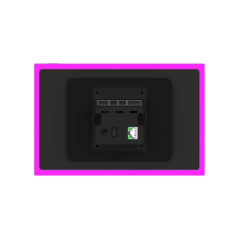 wall mounted 10.1inch Smart home automation Control screen Android All In One Tablet Pc with led light RJ45 POE NFC RS485 RS232