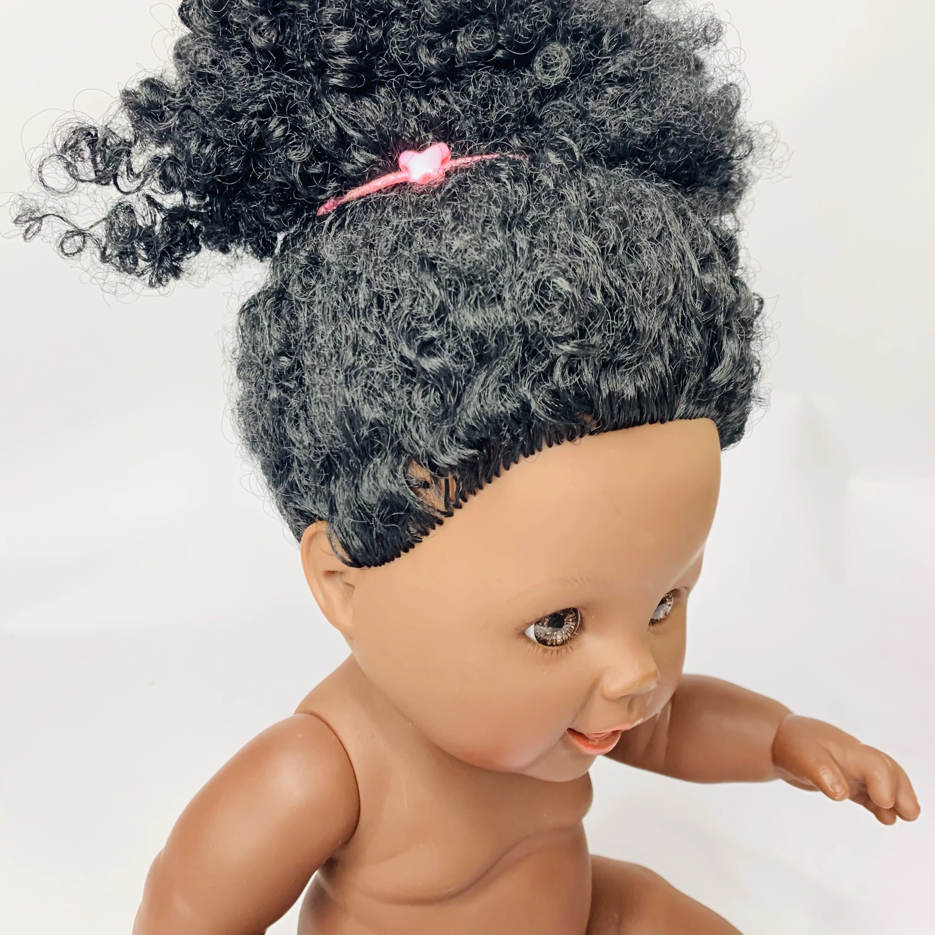 2021 Hot selling Black Doll African Girl Baby Doll for Kids Fashion Play Doll 12inch Perfect for Birthday Christmas Gift
