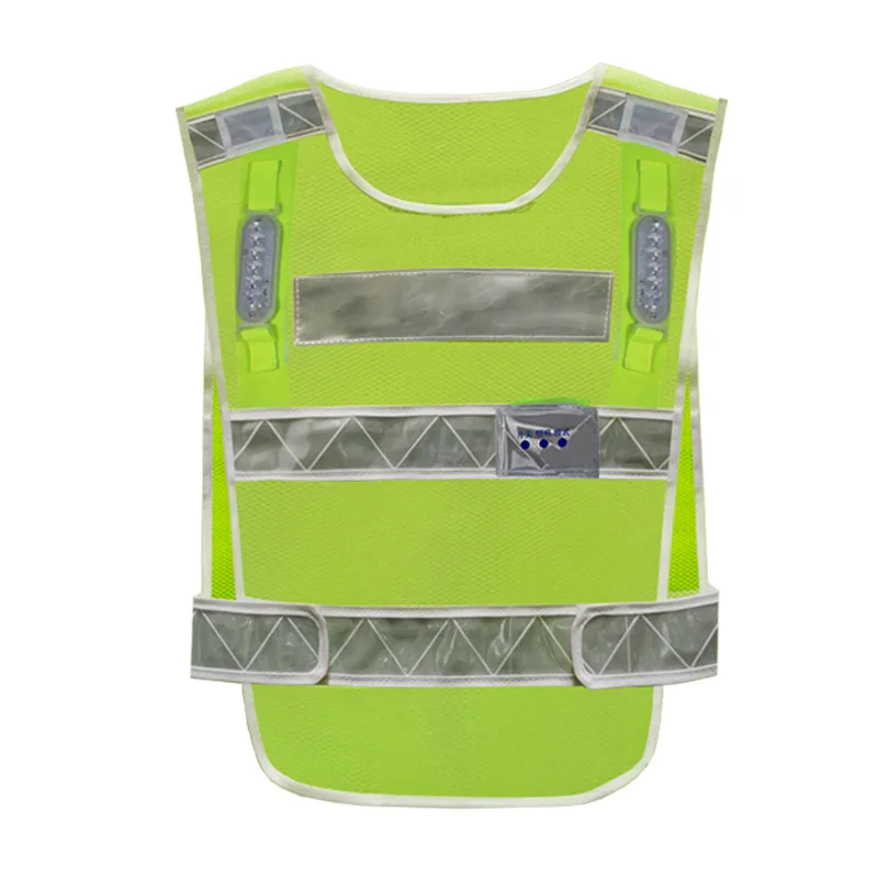 Custom your logo embroidery silk screen printing safety reflective vest tank top