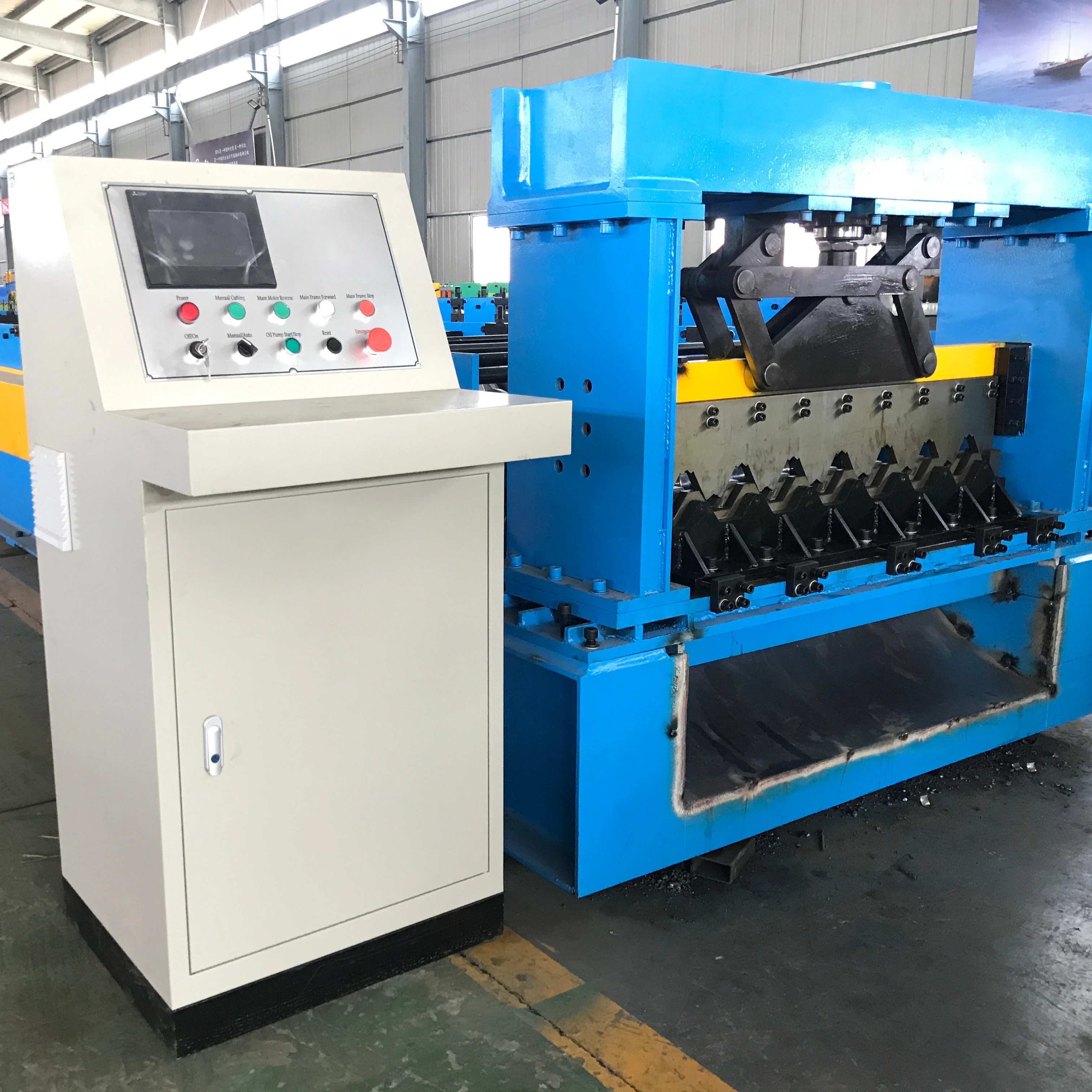 
Hot sale automatic composite metal floor deck making machine 