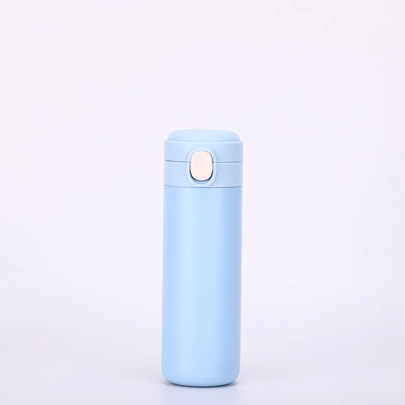 Good Reputation Creative Pea Bounce Cover Insulation Vacuum Cup With Bounce Cup With Led Temperature Display