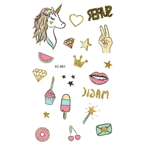 Little Gadgets Water Transfer Tattoo Sticker Customized