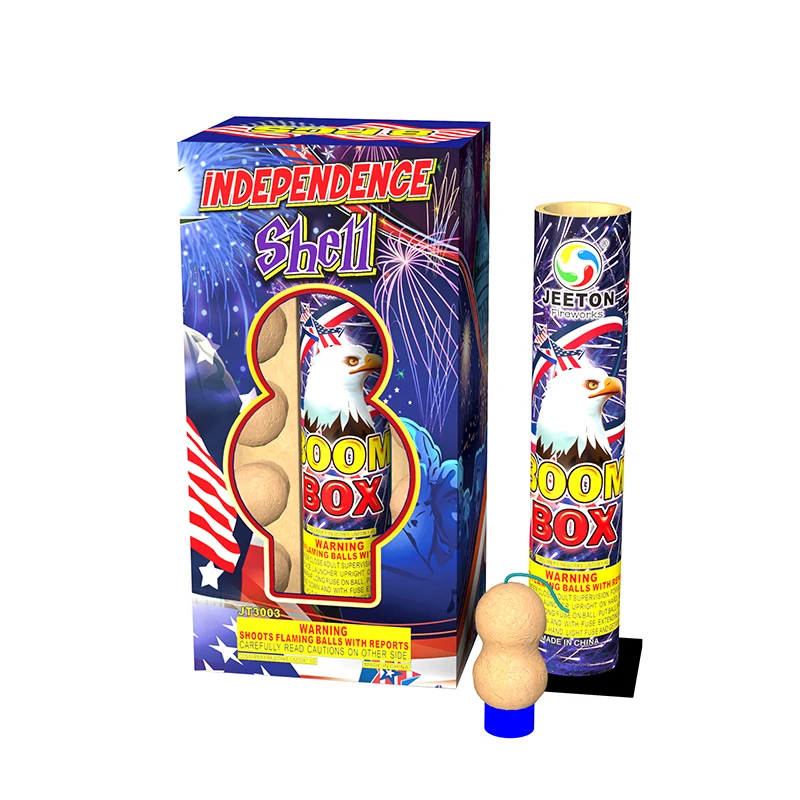
Artillery Shell Fireworks JT3003 1.75 inch double shells fireworks high quality from Jeeton factory 
