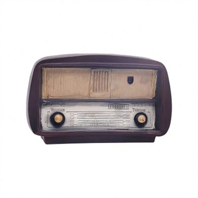 Фабрика MakeWell креативное ретро-украшение для радио подарок Европейское винтажное ностальгическое украшение из смолы