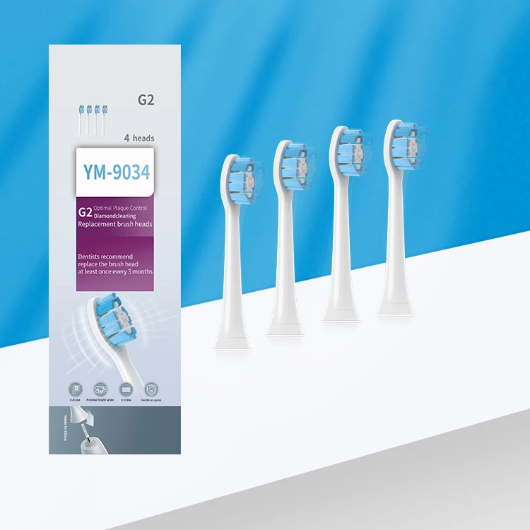 4 шт./комплект, сменные головки для зубной щетки Philps Sonic