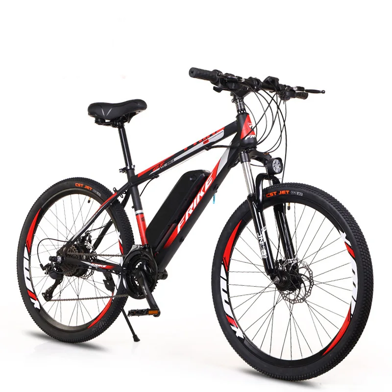 Wholesales factory price cheap  mountain ebike 26inch Carbon steel electric  full suspension bicicleta bicycle