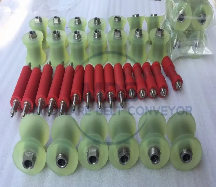 polyurethane escalator step roller  pressure rubber roller wheels