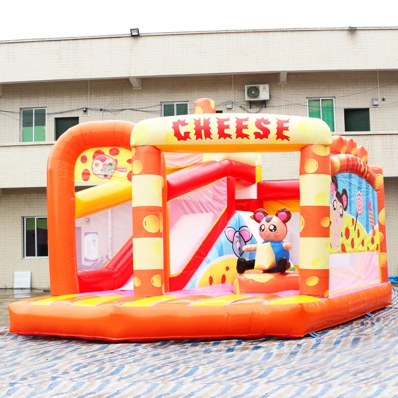 Детский Забавный упругий надувной прыгающий замок для продажи