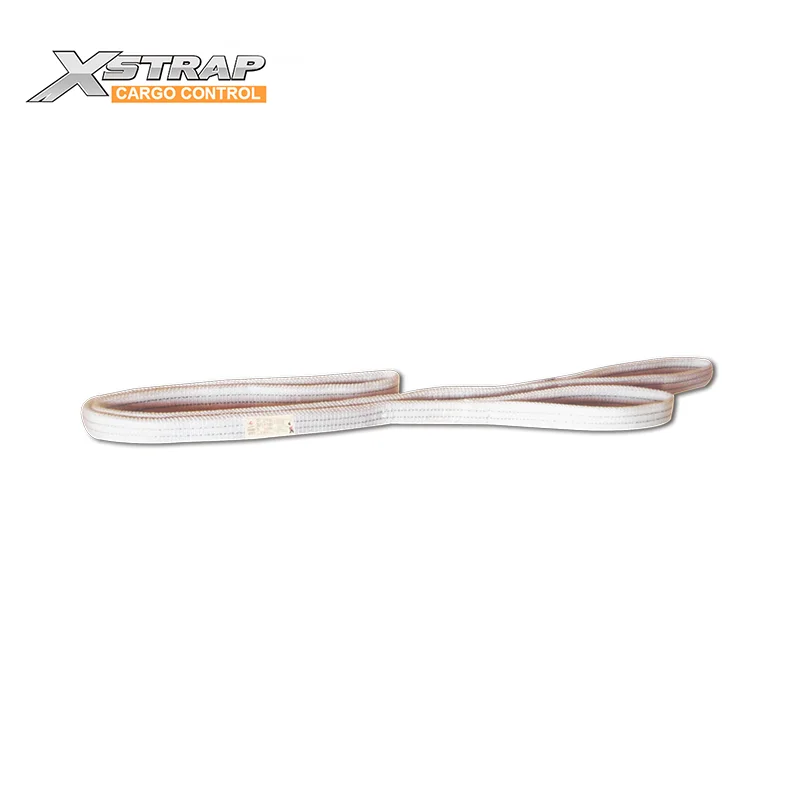 XSTRAP Factory Top Quality Assurance Soft Polyester Flat Belt Round Lifting Webbing Sling