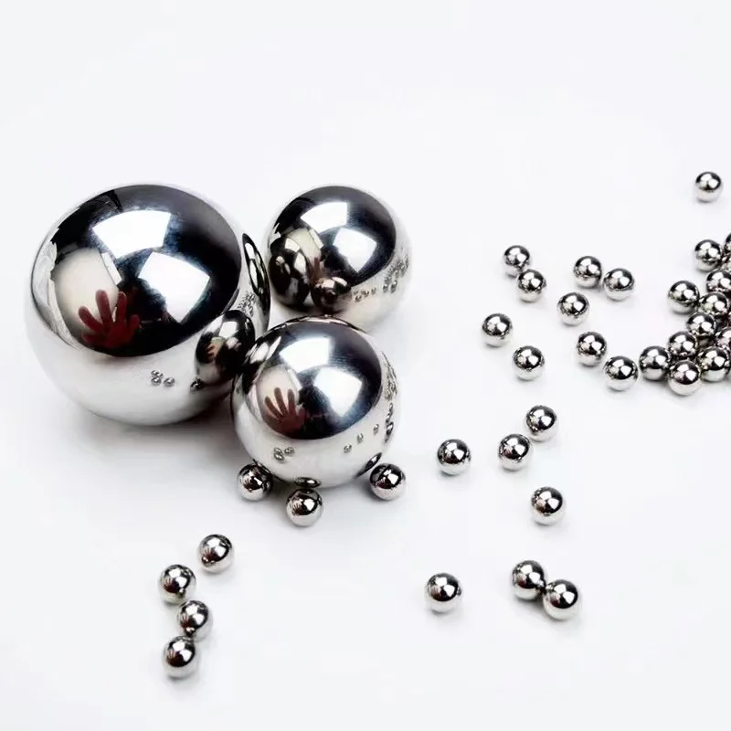 AISI52100 100cr6 cr15 g10 - g100 9.525mm 11.112mm solid chrome steel balls for bearing