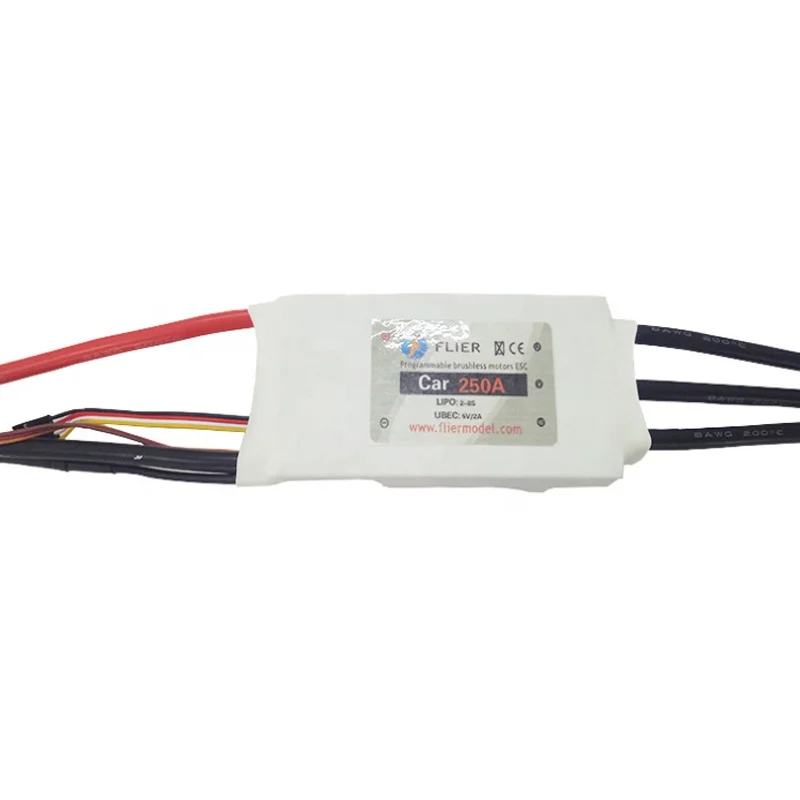 Fliermodel ESC 8S 250A гоночный бесщеточный для радиоуправляемого автомобиля двигатель